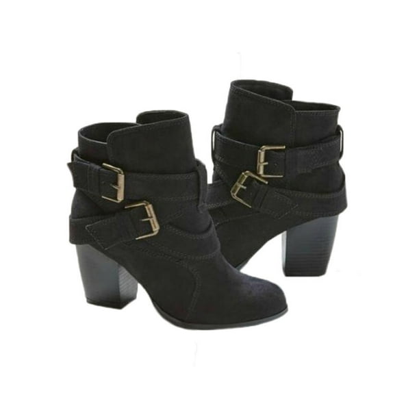 booties with short heel