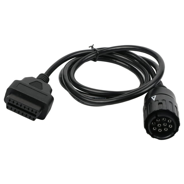 Adapter Cable, Black OBD2 Adapter Cable, For Motorcycle Motorcycle Parts Motorcycle Tool