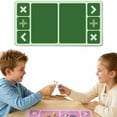 thumbnail image 2 of Portable Silicone Kids Fidget Toy Trading Mat with Check Reject Plus Trade Zones for Interactive Tabletop Playmat, Army Green, 1 Pack, 2 of 10