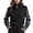 Dark Gray, variant on THNCYX Half Zip High Neck Long Sleeve Knit Tops For Women Colorblock Casual Winter Sweaters Soft Comfort Womens Sweaters Modern Look