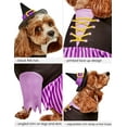 thumbnail image 6 of Purple Witch Pet Costume, 6 of 10