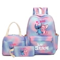 thumbnail image 1 of Lilo Stitch-mochila escolar de dibujos animados para niño y niña, mochila colorida con bolsa de almuerzo para niño y adolescente, 1 of 1