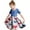 E05^Royal Blue, variant on YOUYEDIAN 4th Of July Plus Size Spring Toddler Dress 1776 Crewneck Red Blue and White Tshirt Dress Freedom Short Sleeve Little Girls Patchwork Dress 2025 Summer Casual Midi Dress,Beige 5-6 Years