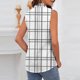 thumbnail image 5 of TaTaai Fashion Printed Blouse Wrinkle-Resistant Breathable Women's Lapel Button Sleeveless Short Sleeve Loose Summer Smart-Casual Top Gift, 5 of 6