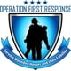 Tactical 365 Opération Première Réponse Paire d'Officier de Sécurité Ou d'Officier de Police Badge Patchs - Donc Badge, Argent sur Marine – image 2 sur 2