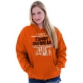 thumbnail image 3 of In Case of Zombie Outbreak Eat Candy Hoodie Sweatshirt Women Men Brisco Brands X, 3 of 6