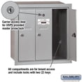 thumbnail image 2 of Mailbox Salsbury Industries 3503ARU de aluminio empotrado, 2 of 5