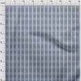 thumbnail image 3 of oneOone Polyester Lycra Grayish Blue Fabric Stripe & Women Face Diy Clothing Quilting Fabric Print Fabric By Yard 56 Inch Wide, 3 of 4