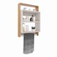 thumbnail image 2 of Organizador Estanteria Flotante Dakota Color Duna Blanco cafe, 2 of 8