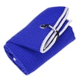 thumbnail image 1 of Toalla de golf Uxcell de microfibra con patrón de waffle con clip de bloqueo - [Zafiro - 23.6 PULGADAS] Toalla para palos de golf, 1 of 6