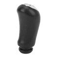thumbnail image 4 of Gear  Knob, Wear Resistant Silver Black Car Shifter Head Car Modification With  Patterns For Car Upgrade Replacement For CLIO MK3 3 III 2005-2009 5 Gears,6 Gears, 4 of 8