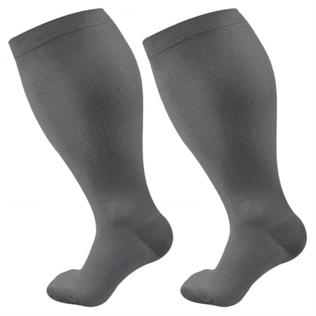 OITY 2026 New Compression Socks Versatile Fashion Compression Socks Men Suitable for Multiple Sports Compression Stockings for Women for Running Workout Cycling Gray 6Xl