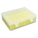 thumbnail image 1 of Caja de almacenamiento de joyería transparente, estuche de almacenamiento de joyería, 30 compartimentos, práctico con tapa, contenedor de cuentas para Amarillo, 1 of 9