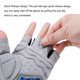 thumbnail image 3 of Guantes Ciclismo TFixol Rojo, 3 of 8