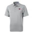 thumbnail image 2 of Men's Cutter & Buck Gray San Francisco 49ers Big & Tall Virtue Eco Pique Recycled Polo, 2 of 3