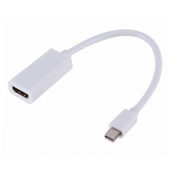 Adaptador de 2 piezas, puerto de pantalla a cable HDMI (macho a hembra) para computadoras de escritorio y portátiles habilitados para conectarse a pantallas HDMI (1 paquete, DP)