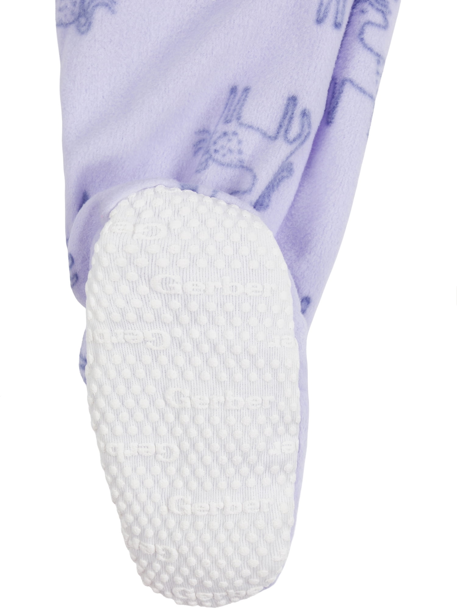 Gerber Baby and Toddler Neutral Microfleece 2-Way Zipper Blanket Sleeper Pajamas, 2-Pack, Sizes 0/3 Months - 5T