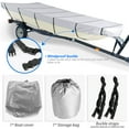 thumbnail image 3 of Genrics 18Ft Boat Cover Waterproof Heavy Duty Trailerable Replacement for Jon Boat Grey, 3 of 5