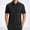 c01Black, variant on USNSM Men's Golf Shirts Summer Solid Color Short Sleeve Soft Lightweight Breathable Quick Dry Athletic Shirts for Men Green S
