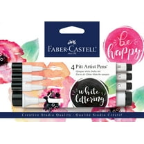 Pitt Artist Pen® White Lettering 4ct Set - Adult and Beginner Art Pens for Girls and Boys