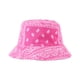 thumbnail image 1 of Sonducket Y elegante sombrero de cubo negro para actividades al aire libre sombrero de cubo blanco sombreros de pescador gorras cómodas y Sombreros Rosa roja M (56-58 cm), 1 of 6