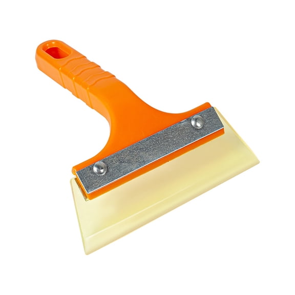 Ihhxbs Car Snow Shovel and Ice Scraper with Short Handle and Durable Metal Edge for Windshield and Side Windows, Automotive Supplies, 1 Pc