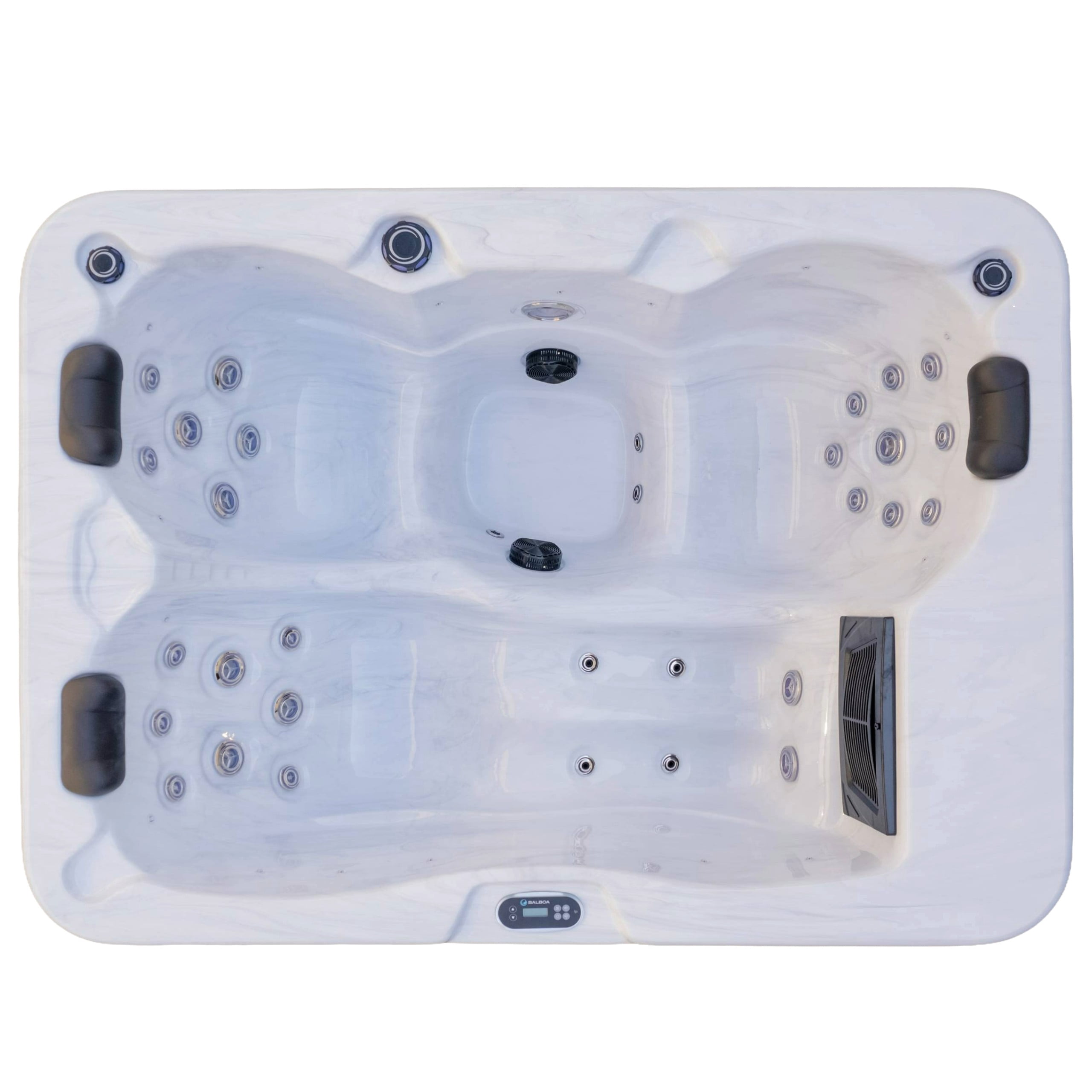 Allure 3-Person 29 Jet Hot Tub with Lounger and Bluetooth