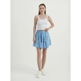 thumbnail image 2 of V Neck Smocked Cropped Top, 2 of 4