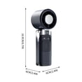 thumbnail image 4 of High Speed Handheld Turbine Fan 29000 RPM Foldable 3-in-1 Portable Mini Fan with LED Display Rechargeable for Travel Outdoor Office by PALIFEUR, 4 of 9