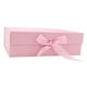 thumbnail image 1 of Caja de regalo con cinta, fácil de montar, decorativa, con tapa, reutilizable. Rosado, 1 of 9