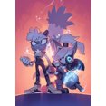 thumbnail image 3 of Pósteres de dibujos animados de Sonic, videojuegos de anime clásicos, pinturas en lienzo e impresiones, imágenes de arte de pared para la decoración del hogar del dormitorio de los niños, 3 of 5