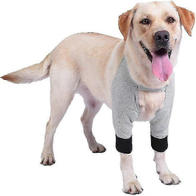 Dog Elbow Brace, Pet Recovery Sleeve Soft Padded Pet Dog Front Leg Hock Brace Elbow Protector For Canine Elbow Shoulder Support Elbow Hygroma Elbow Ca