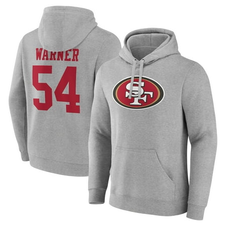 Men’s Charcoal San Francisco 49ers Primary Team Logo Fitted Pullover Hoodie