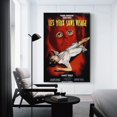thumbnail image 3 of Wall Posters Eyes Without A Face Horror Movie Posters Poster Decorative Painting Canvas Wall Art Living Room Posters Bedroom Painting, 3 of 8