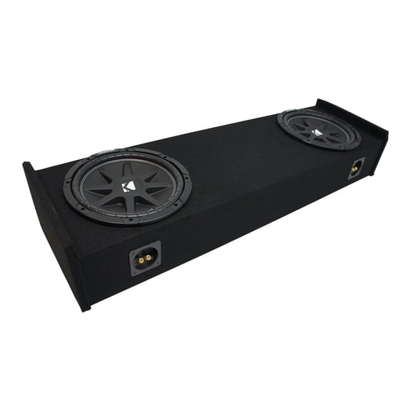 97-99 Ford F-150 Super Ext Cab Truck Kicker Comp C10 Dual 10" Sub Box 2 Ohm