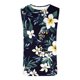 thumbnail image 3 of Camiseta sin mangas de cuello redondo para hombre, estilo informal, con estampado hawaiano, sin mangas, deportiva, con cuello redondo, 3 of 4