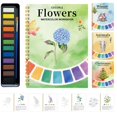 thumbnail image 1 of Cuaderno de Acuarela VRSHMB con 12 Colores para Principiantes y Adultos, 1 of 7
