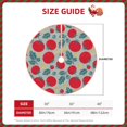 thumbnail image 3 of KLL Tomato Christmas Tree Skirt 30" ,Party Decorations Farmhouse for Christmas Decorations Holiday Party, 3 of 6