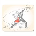 thumbnail image 1 of SIDONKU Sketch Latin Dances Argentine Tango Argentina Attraction Ballroom Elegance Mousepad Mouse Pad Mouse Mat 9x10 inch, 1 of 1