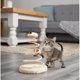 thumbnail image 4 of Juguete para gatos o gatitos en espiral para mascotas y rascador de garra interactivo/juego con resorte, vellón de ratón, ratón, 4 of 4