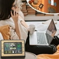 thumbnail image 3 of yeacher 2023 Multifunctional Wireless Weather Station with Color Display, Temperature Alarm, and USB Charging, IP54 Waterproof, 150m Transmission Range, 3 of 6
