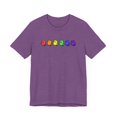 thumbnail image 2 of Rainbow Ghost Tee, Halloween Shirt, Unisex Graphic T-Shirt, Spooky Apparel, 2 of 6