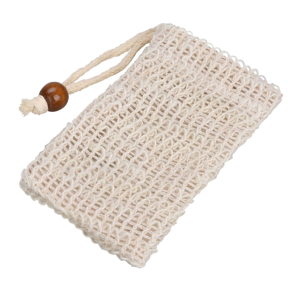 ACDANC Hemp Soap Bags Exfoliating Saver Pouch Foaming Mesh Rope Cleaning Tools