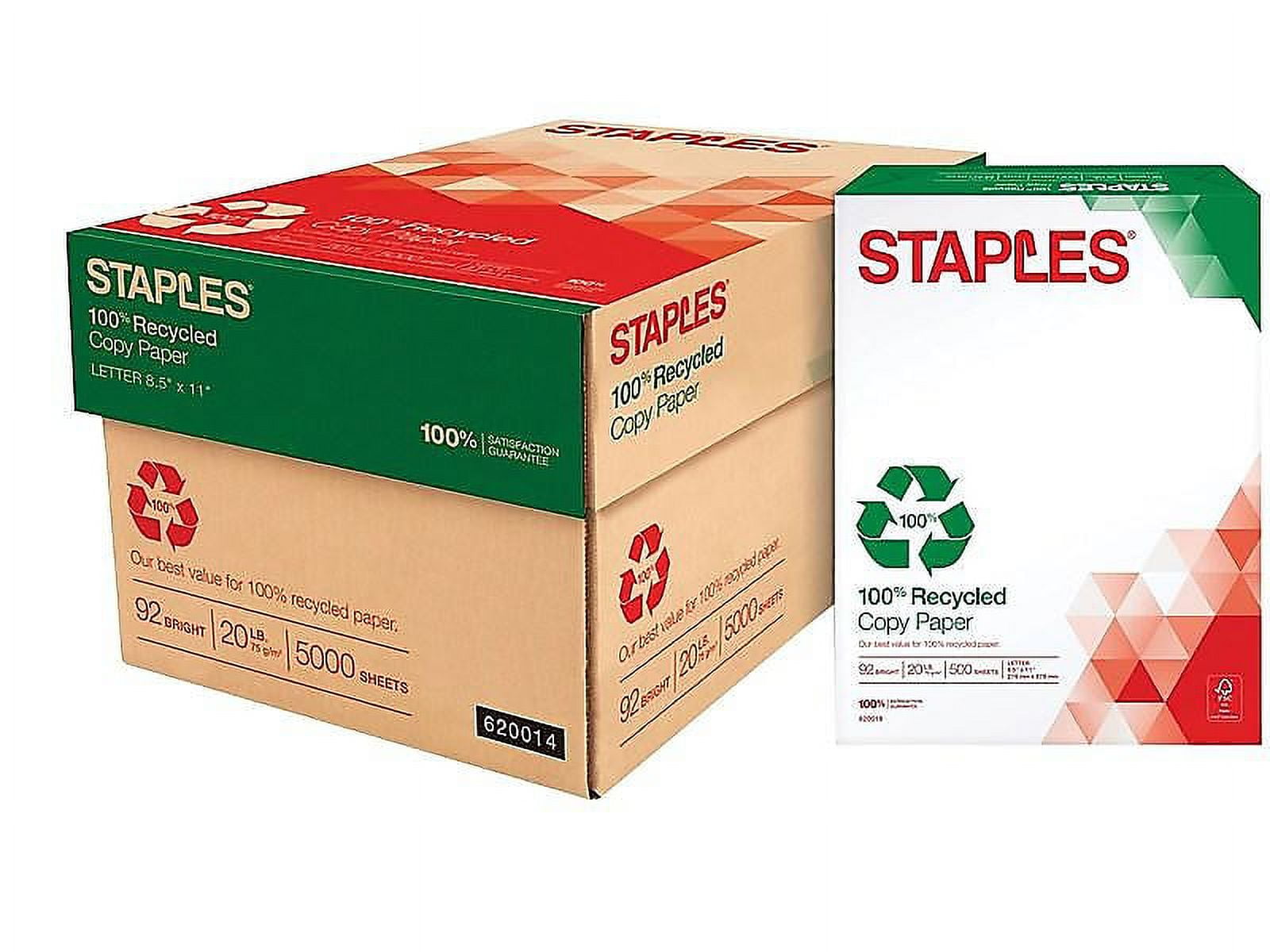 Staples 100% Recycled 8.5\, image size:1600x1200