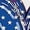 Blue, variant on Girls Star Spangled Banner Print Short Sleeve Tee Comfortable Casual Tops for Kids Age 2 to 14 [CHSJU]