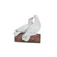 thumbnail image 3 of Garden Decor Animal Statue Two Doves On A Log Statue, 3 of 5