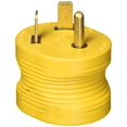 thumbnail image 3 of Camco Power Cord Adapter 55232 Power Grip; For Connecting RV Power Inlet To Standard Power Source; 30 Amp Male To 15 Amp Female; 30 Amp; Bulk; Non Locking; Not Waterproof; Without Plug Head Handle, 3 of 3