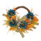 thumbnail image 5 of Corona de girasol azul, corona de flores artificiales para puerta delantera, coronas de primavera y verano para colgar en la pared para jardín de, 5 of 9