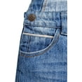thumbnail image 5 of Kidscool&nbsp;Space Baby Boy Easy Diaper Changing Patchwork Fashion Jeans Overalls,Blue,18-24 Months, 5 of 6
