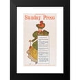 thumbnail image 2 of George Reiter Brill 13x18 Black Modern Framed Museum Art Print Titled - Philadelphia Sunday Press; May 10 (1895), 2 of 5